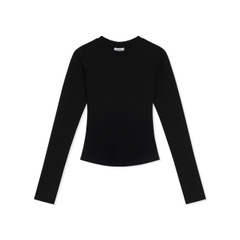 K5208 ÁO THUN BODY THẮT EO BORIP LẠNH COTTON TAY DÀI