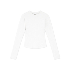 K5208 ÁO THUN BODY THẮT EO BORIP LẠNH COTTON TAY DÀI