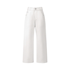 K2009 LOWKEY_QUẦN DÀI KAKI SUÔNG ỐNG RỘNG PHONG CÁCH BASIC NĂNG ĐỘNG