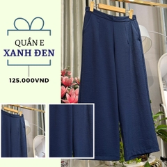 Quần E xanh đen