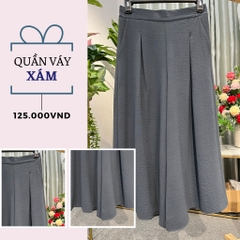 Quần váy xám