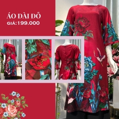 ÁO DÀI ĐỎ