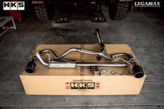 ỐNG PÔ THỂ THAO HKS LEGAMAX FORD STORMTRAK, đuôi Carbon xả đôi