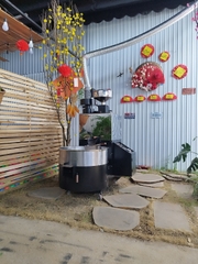 Máy rang điện JS6