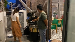 Máy rang điện JS5E