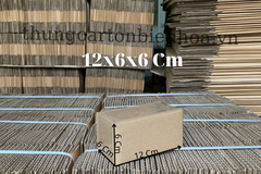 100 Hộp Carton 12x6x6CM