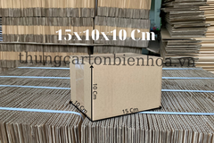 100 Hộp Carton 15x10x10CM