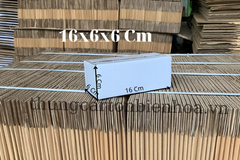 100 Hộp Carton 16x6x6CM