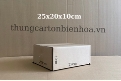 100 Hộp Carton 25x20x10CM