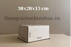 100 Hộp Carton 30x20x15CM