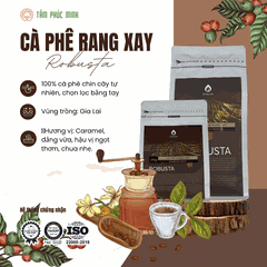 Cà phê Robusta Daigan Rang Xay