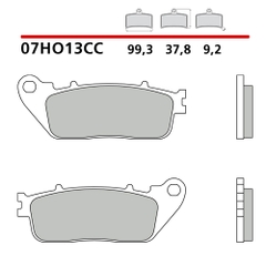 Bố thắng sau Brembo 07HO13CC Honda CB1000R