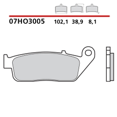 Bố thắng trước Brembo 07HO30 Kawasaki Ninja650/Z650, Triumph T100/T120/Scrambler/Street Twin/Trident/Thruxton