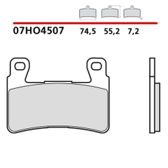 Bố thắng trước Honda - Brembo 07HO45