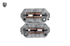Heo Thắng Brembo M4 108mm Xám Trái - Phải