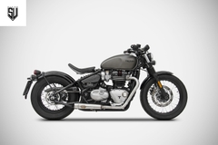 Pô Zard Triumph Bobber - Slip On N.2 Silencers