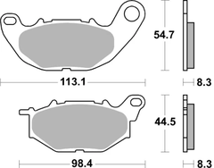 Bố thắng trước Brembo 07YA52 Yamaha MT03/R3/R25/X-MAX 300