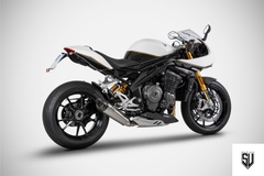 Pô Zard Triumph Speed Triple 1200 RR/RS - Slip On Racing