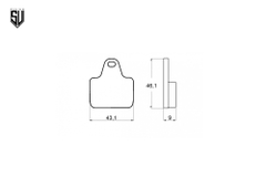 Bố thắng Accossato Moto3