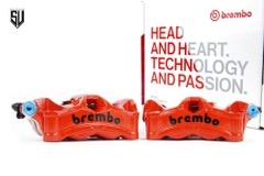 Cặp Heo thắng Brembo Stylema 100mm Đỏ