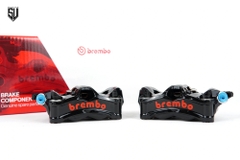 Cặp Heo thắng Brembo Stylema 100mm Đen