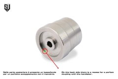 CNC Racing - Gù inox Bicolor ~ 0,5kg 1 cặp