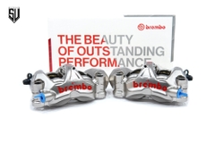 Heo Thắng Brembo MotoGP Wet P4 32/36 108mm Nickel Trái - Phải