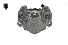 Heo Thắng Brembo P2.34 Xám Logo Bạc