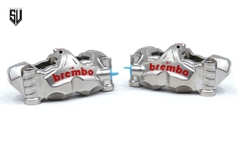 Heo Thắng Brembo MotoGP Wet P4 32/36 108mm Nickel Trái - Phải