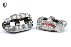 Heo Thắng Brembo MotoGP Wet P4 32/36 108mm Nickel Trái - Phải