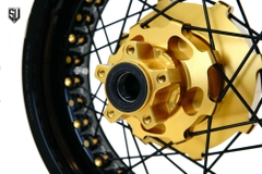 Mâm KINEO BMW R18 Đen Vàng