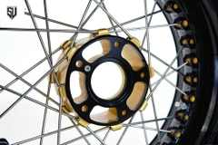 Mâm KINEO BMW R Nine T Đen Vàng