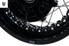 Mâm KINEO BMW R18 Đen Bạc