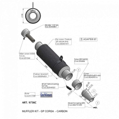 Lon pô Leovince GP Corsa Carbon