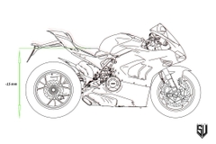 CNC Racing - Thanh hạ phuộc V4/ SFS V4