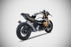 Pô Zard BMW R NINE-T T1200 - Full Kit 2>2 Capitan Scappamento Titanium