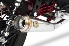 Pô Zard MOTO GUZZI V7 II Racer - Slip On N.2 Silencers
