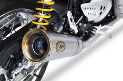 Pô Zard Triumph Thruxton R - Slip On N.2 Silencers Conical