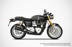 Pô Zard Triumph Thruxton R - Slip On N.2 Silencers Conical