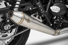 Pô Zard Triumph Street Scrambler 2017/19 - Full Kit 2>1 Conical