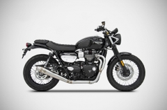 Pô Zard Triumph Street Scrambler 2017/19 - Full Kit 2>1 Conical