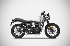 Pô Zard Triumph Street Twin - Full Kit 2>1 Cross Version