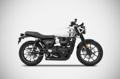 Pô Zard Triumph Street Twin - Full Kit 2>1 Cross Version