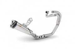 Pô Zard Triumph Scrambler 1200 - Full Kit  2>1 Low Mounted