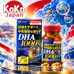 Viên uống bổ sung DHA 1000mg 120 viên