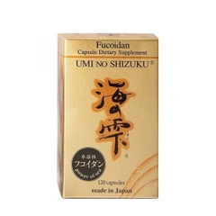 Fucoidan Capsule Dietary Supplement Umino Shizuku  120 Viên