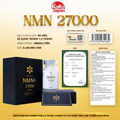 NICHIEI NMN+27000 LUXURY / Hộp Đen
