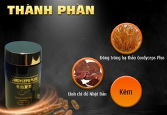 Đông Trùng Hạ Thảo Cordyceps Plus Hỗ Trợ Chống Lão Hoá & Bảo Vệ Sức Khoẻ Hộp 60 Viên