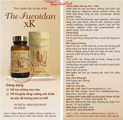 The Fucoidan xK (180 viên)