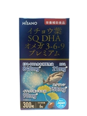 Hisano Ginkgo SQ DHA Omega 3-6-9 Cao Cấp